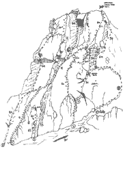 Pilares de la Tierra Cara norte