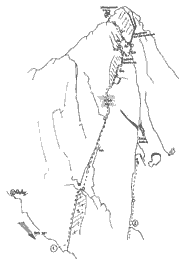 Paredon de las Tinieblas Cara oeste