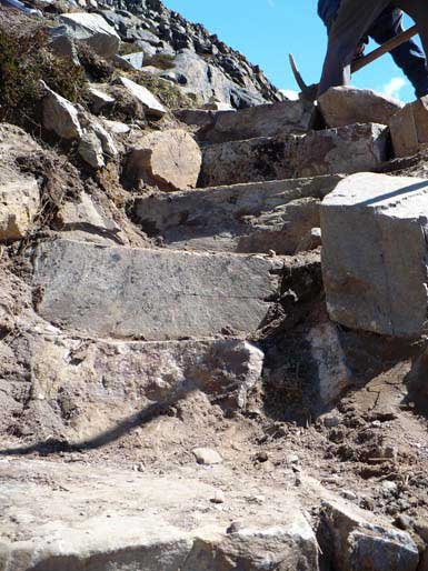 Rock steps
